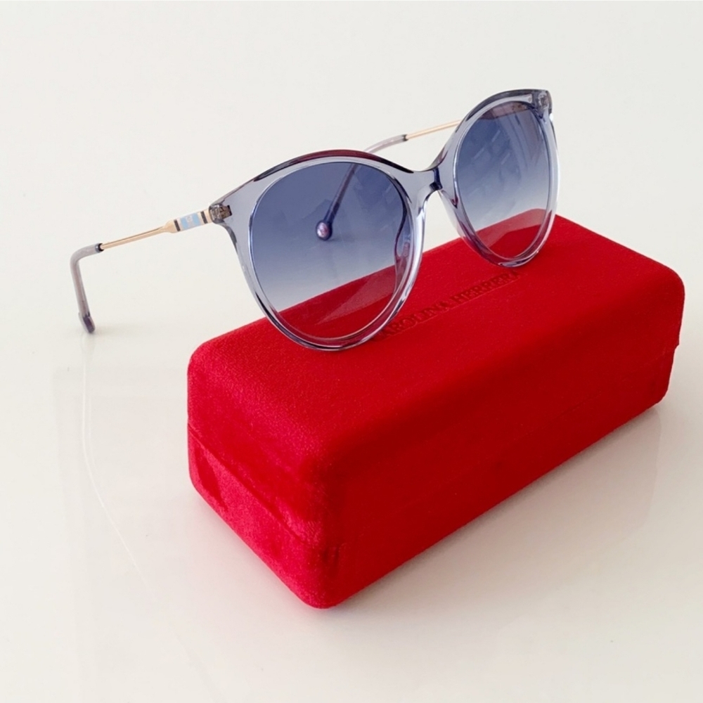 NEW Auth Carolina Herrera Sunglasses 56-20-145